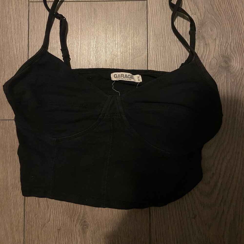 Garage crop top